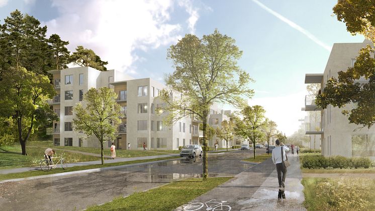 SKB planerar 120 nya hyresrätter i Bromma