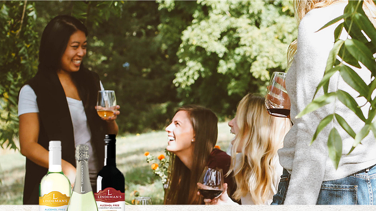 Lindeman's nya alkoholfria serie viner