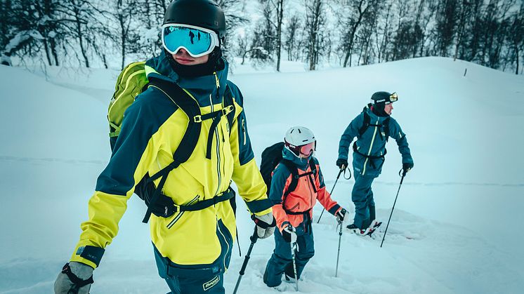 Preppa eller pudder? Tenk over hvor og hva slags skikjøring du skal drive med når du velger skiklær. Foto: Hans Kristian Krogh-Hanssen / Bergans