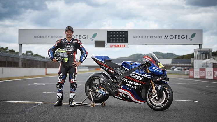 カル・クラッチロー選手がモビリティリゾートもてぎでのプライベートテストに参加 YAMALUBE RS4GP Racing Teamの YZR-M1を披露