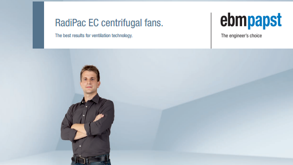 Broschyr: RadiPac EC centrifugal fans - The best results for ventilation technology.