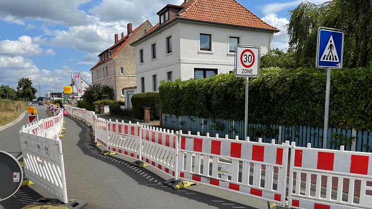 Baustelle Ronnenberger Straße