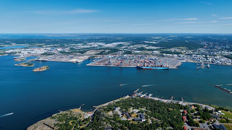 Av de närmare 40 miljoner ton gods som hanteras i Göteborgs hamn totalt varje år utgör det Rysslandsorienterade godset mindre än 0,5 procent. Bild: Göteborgs Hamn AB.