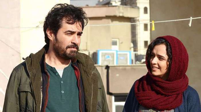 Iranske regissören Asghar Farhadis senaste film "The Salesman" kretsar kring gifta det paret Ranaa (Taraneh Alidoosti) och Emad (Shahab Hosseini).