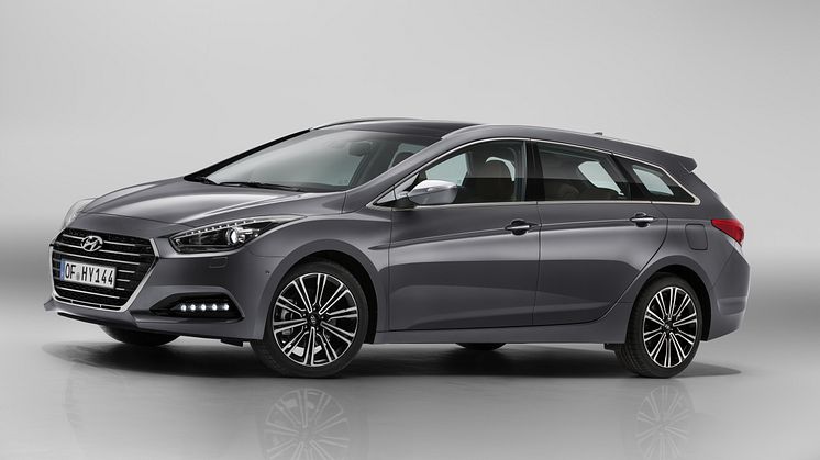 Hyundai presenterar en förbättrad ny i40 för Europa