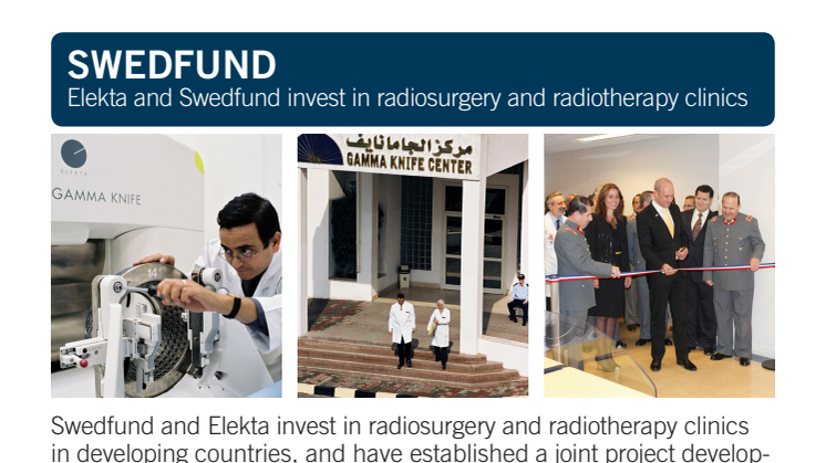 Factsheet Swedfund and Elekta