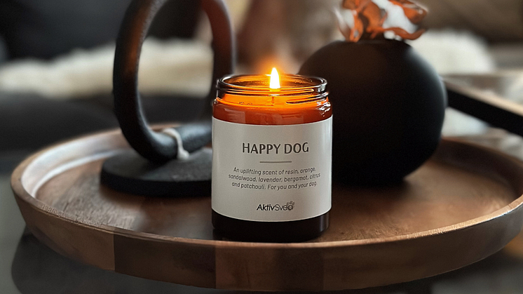 AktivSvea Happy Dog Doftljus miljö