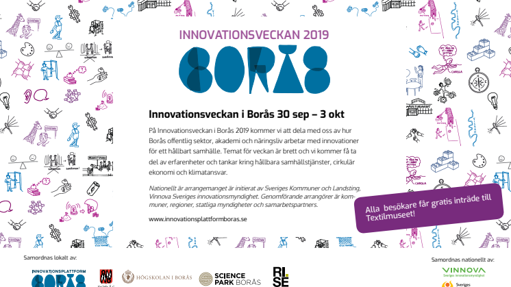 Innovationsveckan Borås 2019 - PROGRAM