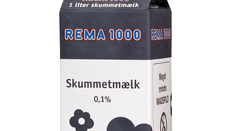 REMA 1000 1ltr. skummetmælk 0,1%