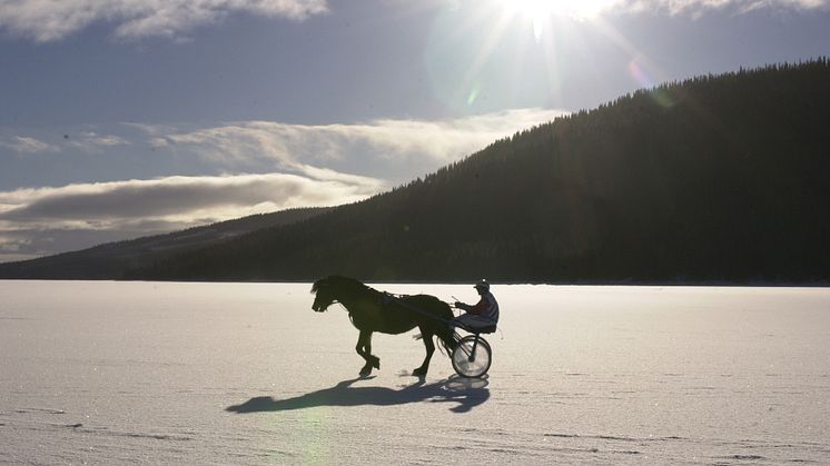 Skid-VM i Falun och istrav på Siljan med Jim Frick