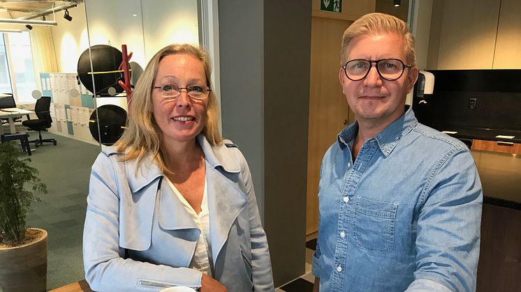 Vi ses på IFMA Nordic Workplace, säger Christine Norberg Francille, Director Marketing Corporate Services Sodexo Nordics och Magnus Löfsjögård, Digital Innovator and Intrapreneur at Sodexo och programansvarig för acceleratorprogrammet SPARX. 