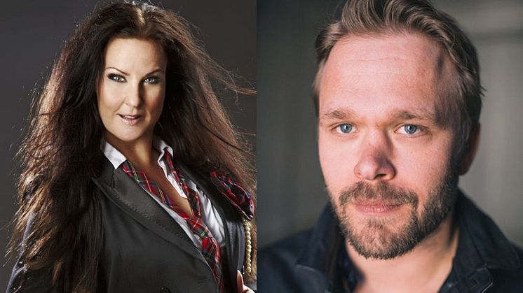 Nina Söderquist och Joakim Nätterqvist klara för höstens stormusikal