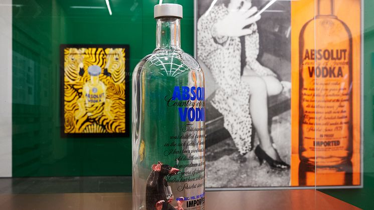 Absolut Cattelan, 1998 in "Absolut Art Collection - The Wilder Side"