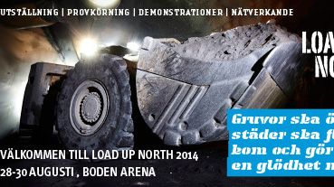Load Up North - besök Volvo och Swecon i Boden 28-30 augusti 2014