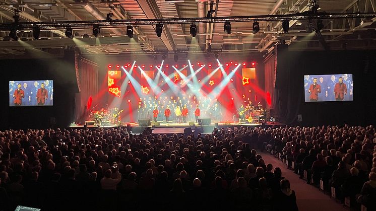Manskören Harmonis Caprice i Lindesberg återigen en stor publiksuccé