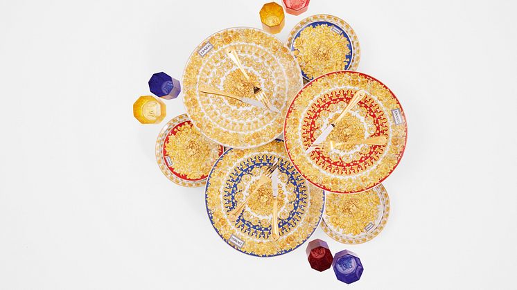 A rhapsody of colour and detail: Rosenthal meets Versace Medusa Rhapsody collection, 