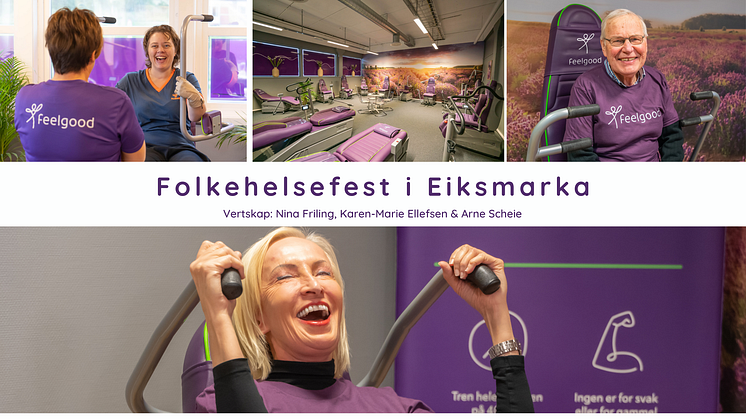 PRESSEINVITASJON: Ellefsen og Scheie inviterer til folkehelsefest i Eiksmarka