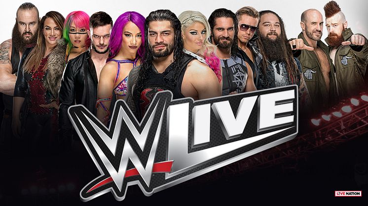 WWE LIVE TIL NORGE FOR FØRSTE GANG!