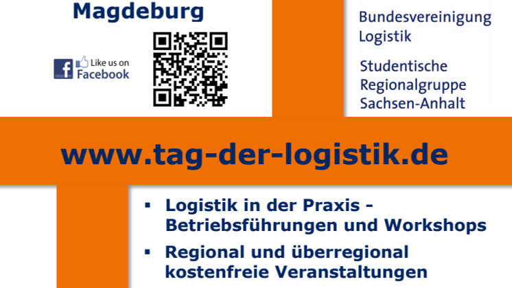 Das Programm in Magdeburg zum Tag der Logistik.