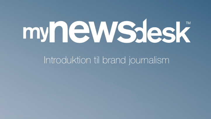 Bliv skarpere på brand journalism med gratis introguide