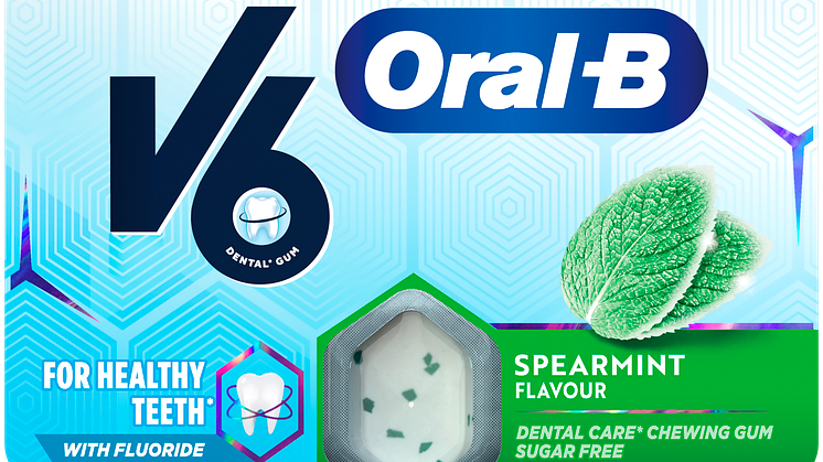 Oral-B och V6 i samarbete: Lanserar nytt tuggummi 