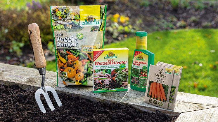 Für Selbermacher und Gartenneulinge: Neudorff launcht exklusives Selbstversorger-Kit für Garten, Balkon und Beet