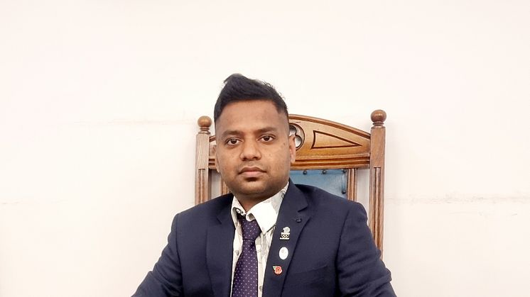 Northumbria Law School student Md Hammid