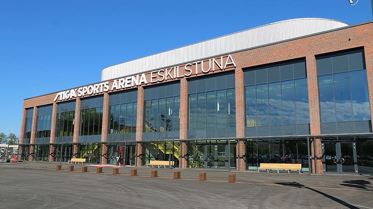 Skådeplatsen för Senior- och Para-SM 2019 i bordtennis: STIGA Sports Arena Eskilstuna