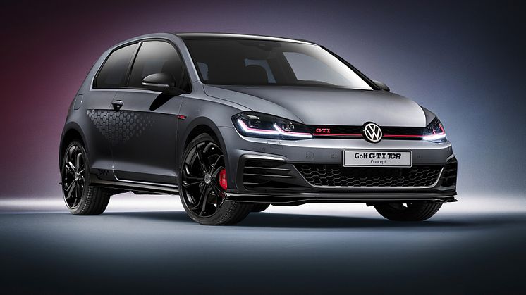 Golf GTI TCR er inspireret af baneraceren af samme navn, der har vundet TCR mesterskabet to gange.