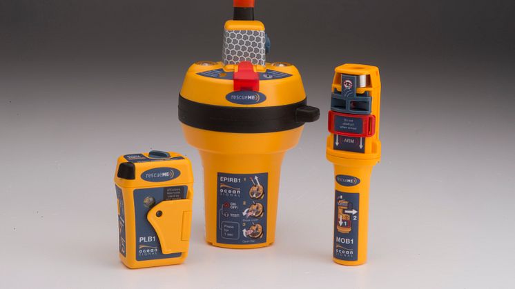 Ocean Signal's rescueME PLB1, EPIRB1 and MOB1 will all now be supplied by Marinplus in Sweden	