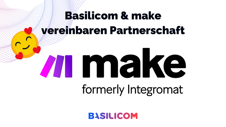 Alles mit allem verbinden − Basilicom und der No-Code Workflow Builder "Make" werden Partner