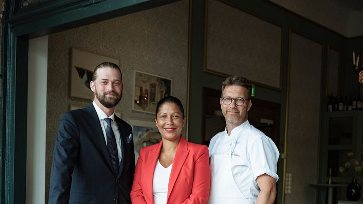 Henrik Ljungqvist, Anna Käll och Mikael Börjesson. Fotograf Truls Bärg.