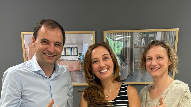 I membri del Comitato Guida per la Parità di Genere di JYSK Italia:  Cesare Bailo, Country Director e Amministratore Delegato; Giovanna Grosso, Country HR Manager;  Veronica Dellantonio, Financial Manager.