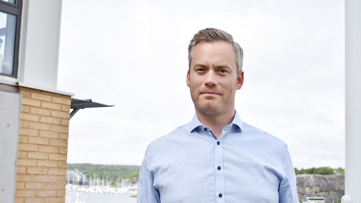 Paul Inge Holm, eiendomsansvarlig ved JYSK åpner ny lokasjon i Trondheim. 