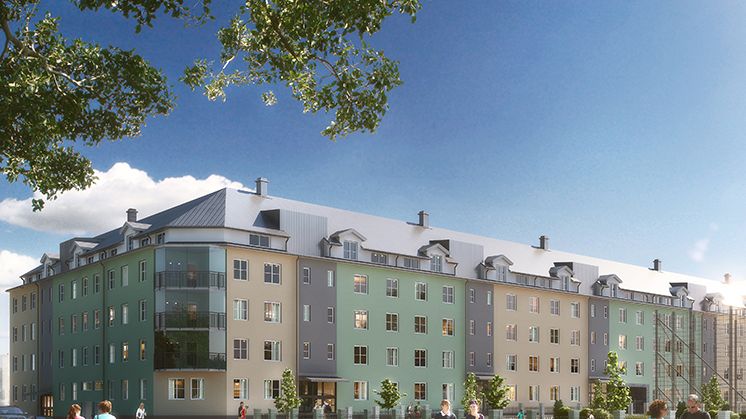 HSB byggstartar 116 lägenheter i Rynningeåsen i Örebro 