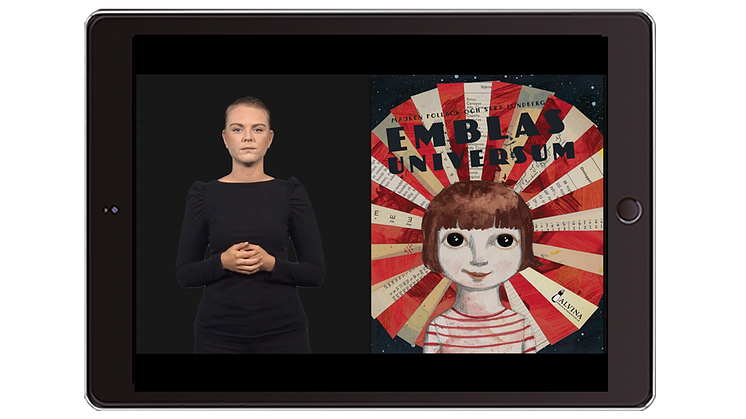Den marknadsledande bilderbokstjänsten Polyglutt nu med TAKK- och teckenspråksfilmer