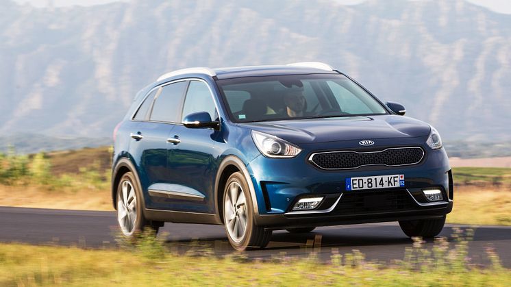 Sverigepremiär för nya hybriden Kia Niro 