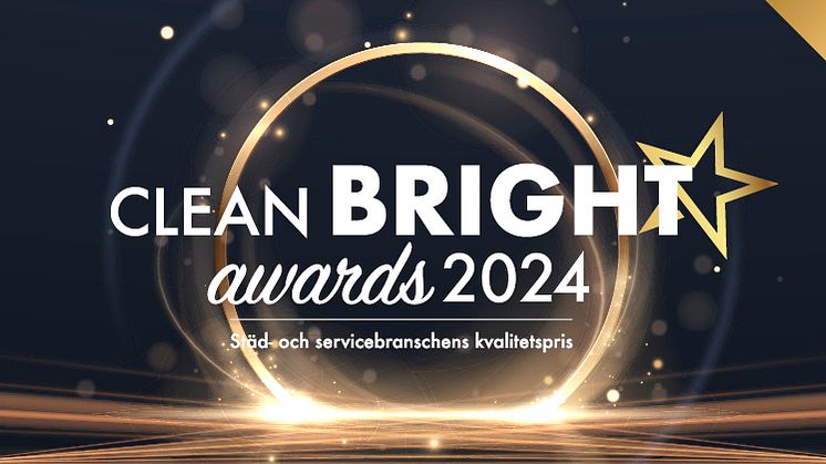 Clean Bright Awards - Branschpriset som lyfter fram förebilder och framtidslöften inom den svenska städ- och service- branschen.