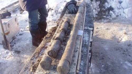 Permafrostkärna från havsbotten. Foto: Igor Semiletov