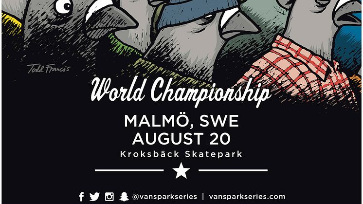 Inbjudan: presskonferens: VM i skateboard. Ikväll, 18/8, kl. 18