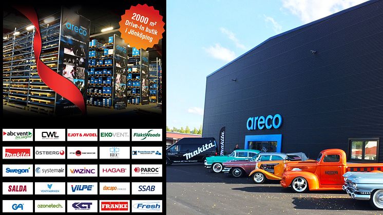 Lyckad invigning för Areco Direct i Jönköping