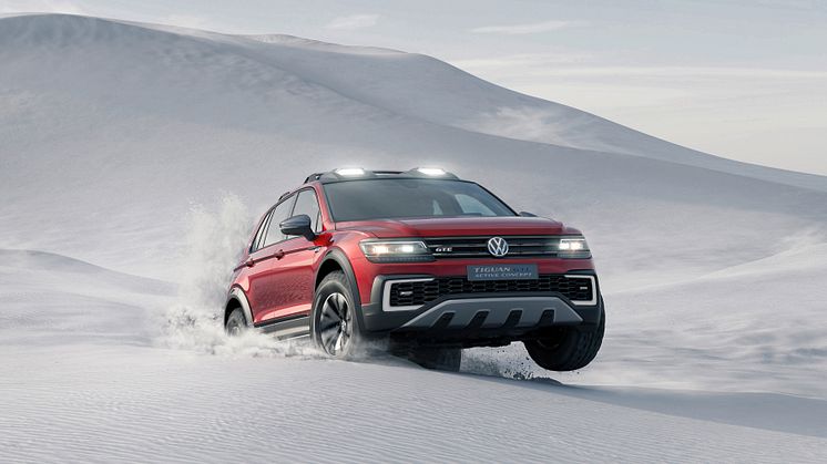 ​Verdenspremiere: Tiguan GTE Active Concept