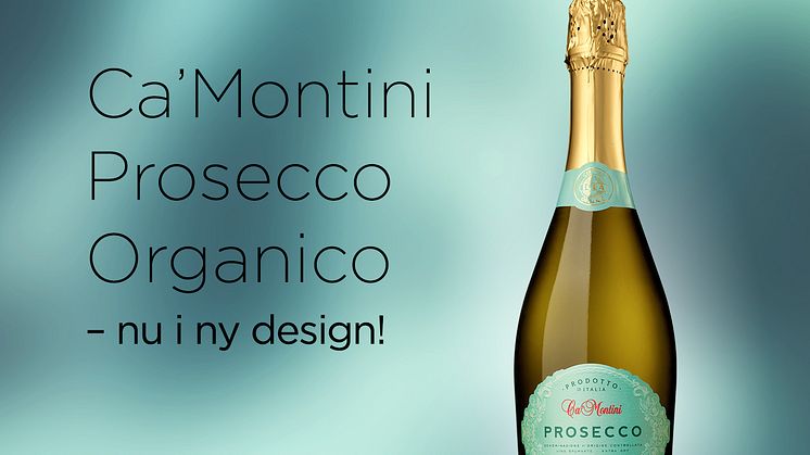 Ekologisk Prosecco bubblar in 2018 med ny kulör!