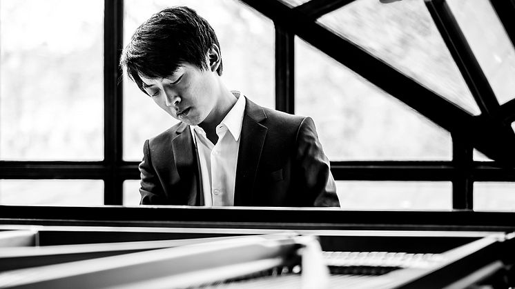 Pianisten David Huang. Foto: Elias Gammelgård.