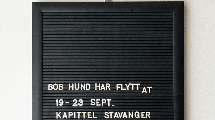Bob Hund intar Kapittel – Stavangers internationella festival för litteratur och yttrandefrihet
