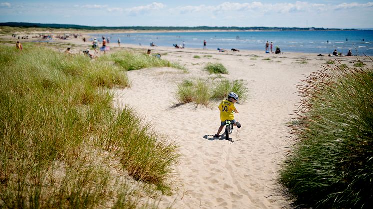 Sensommer-camping i Sverige 