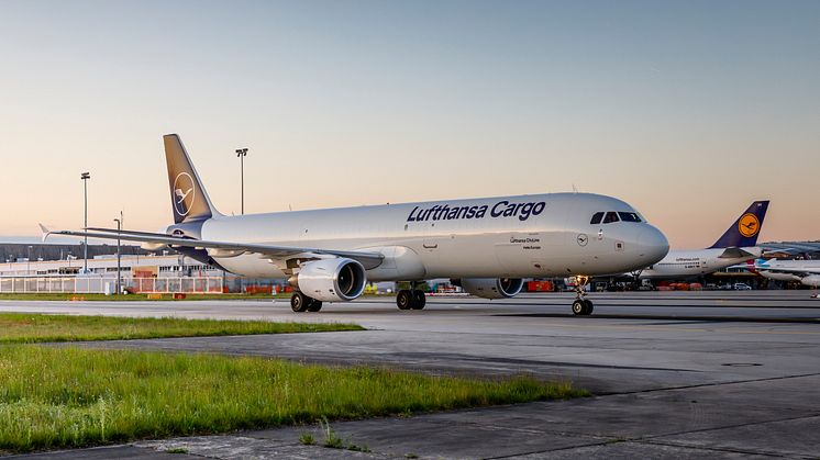 Airbus A321F, Credit: Lufthansa Cargo