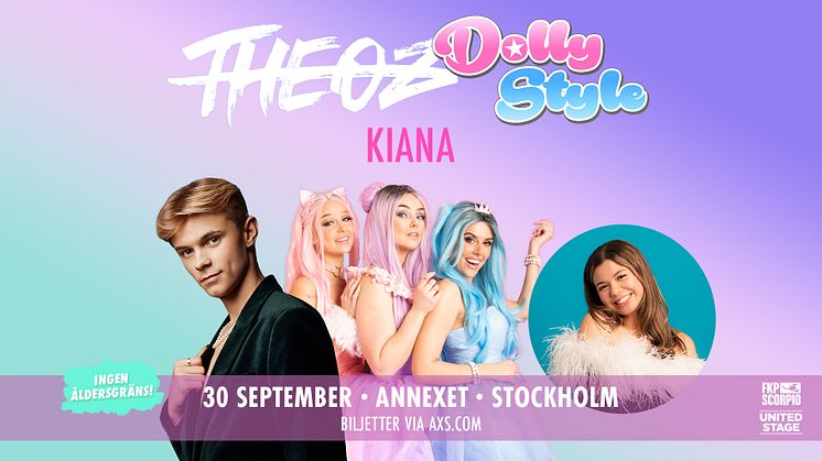 Rekord av Theoz & Dolly Style – adderar en tredje konsert på Annexet i Stockholm!