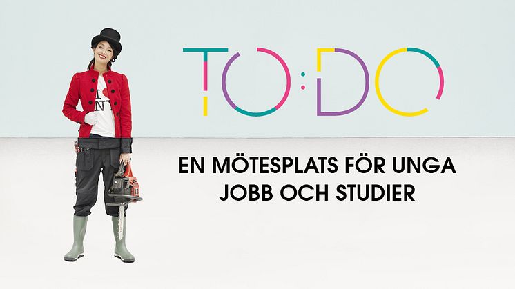 Inbjudan till pressträff: TO:DO - en mötesplats för unga jobb och studier