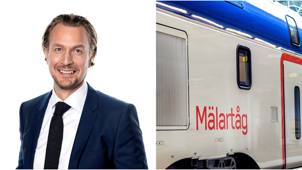 Joakim Sundh är ny VD för MTR Mälartåg